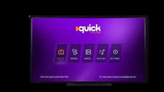 Quick Player — app IPTV 2026