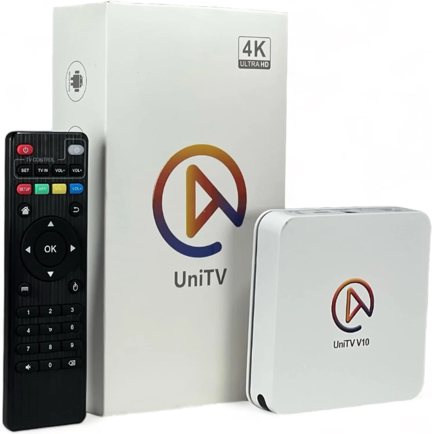 UniTV instalado em TV Box e Smart TV
